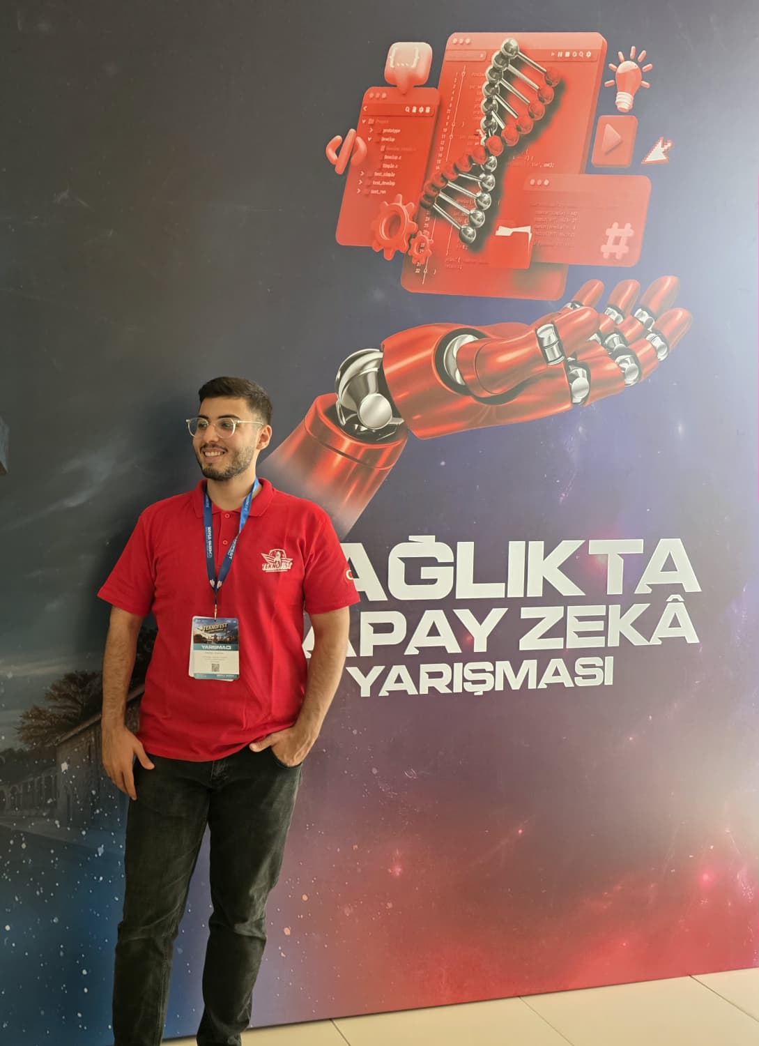 Muhammed Can Özyaşar, TEKNOFEST sağlıkta yapay zekâ yarışmasında